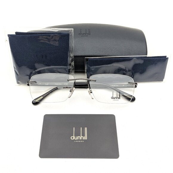 🕶️Made in Italy! Dunhill VDH027 Eyeglasses 56/18 140 | ALT208🕶️ - Picture 1 of 9